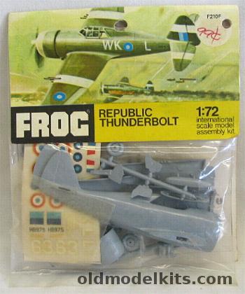 Frog 1/72 Republic Thunderbolt P-47 Razorback, F210F plastic model kit